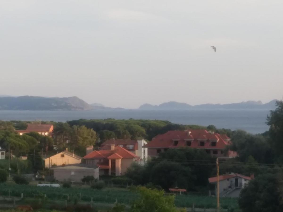 Chalet Con Vista A Las Islas Cies Sanxenxo Zewnętrze zdjęcie